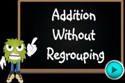 Addition without regrouping math video tutorial for 2nd grade